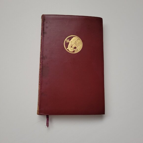 RUDYARD KIPLING The Second Jungle Book 7" Pocket Edition 1926 Red Leather - RARE - Picture 1 of 6